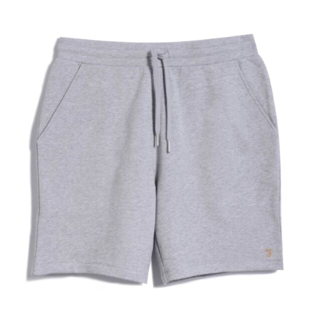 Farah Durrington Shorts Light Grey Marl