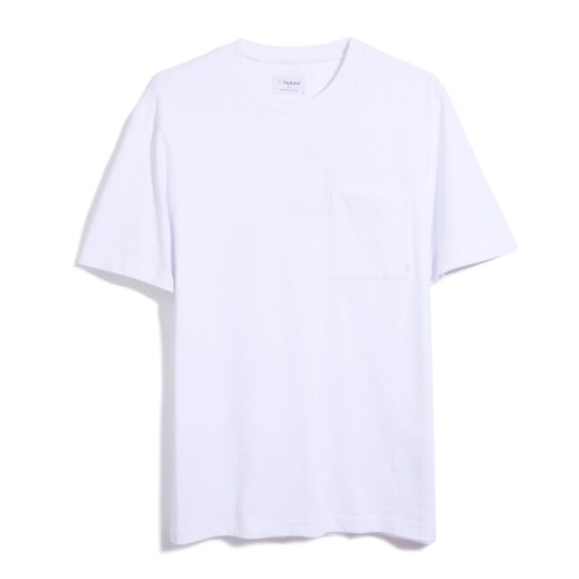 Farah Stacey Pocket SS Tee White