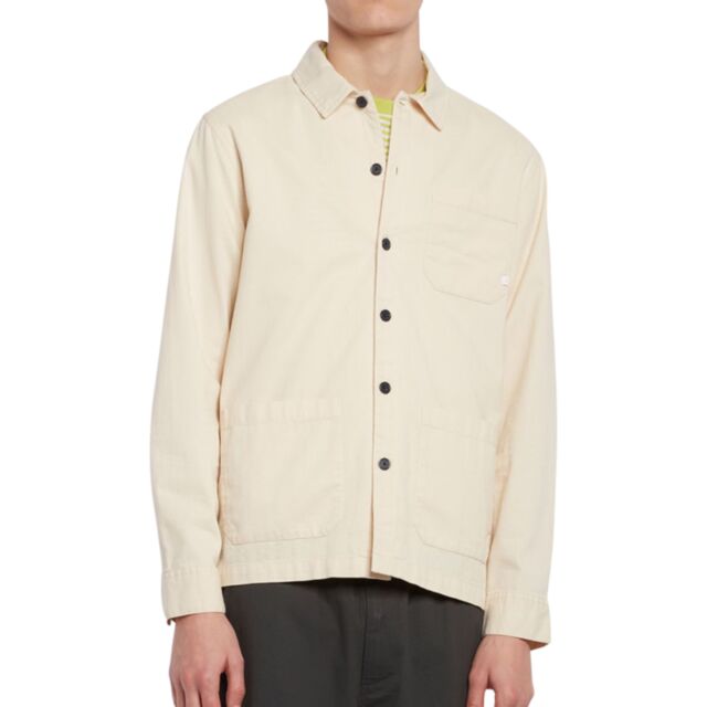 Farah Leckie Overshirt In Cream
