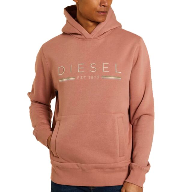 Diesel Fionn Hoodie Plaster Pink