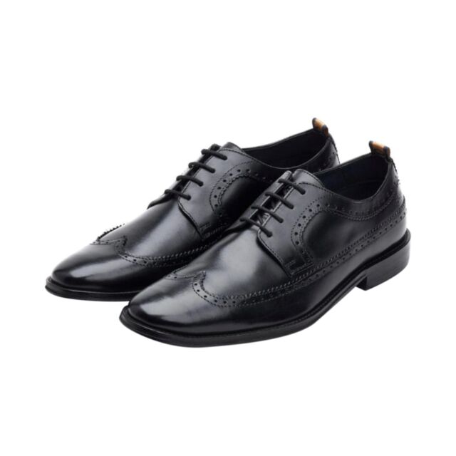 Base London Havisham Shoe In Waxy Black