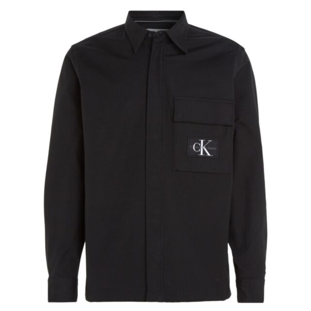 CK Jeans Ripstop Overshirt Black