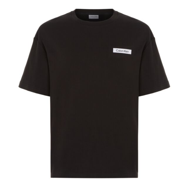 Calvin Klein Cloud Photo Back T-Shirt Bl
