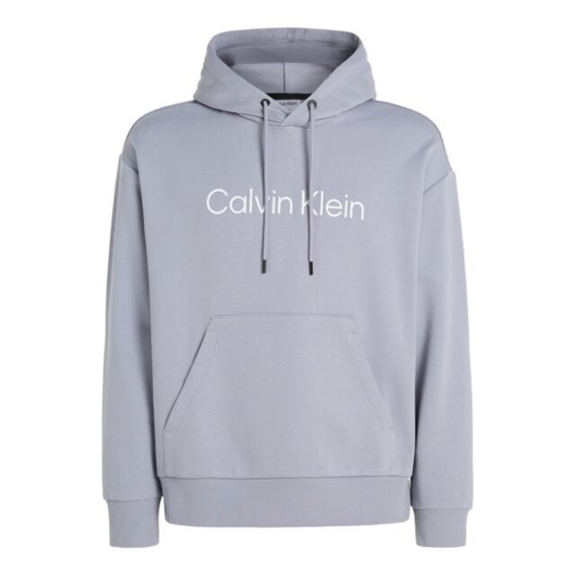 Calvin Klein Hero Logo Hoodie Dapple Grey