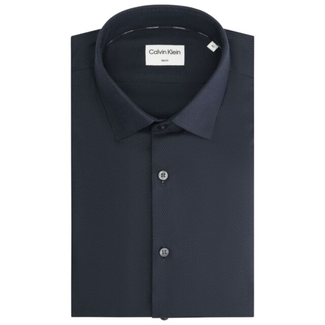 Calvin Klein Easy Care Shirt Night Sky