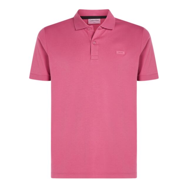 Calvin Klein Smooth Cotton Slim Polo Pin