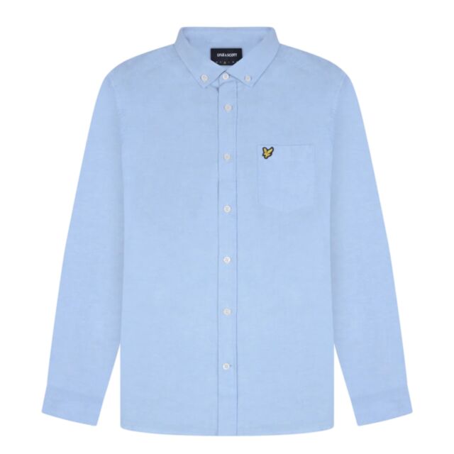 Lyle & Scott Reg Light Oxford Shirt Rivi