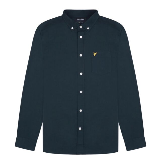 Lyle & Scott Reg Light Oxford Shirt Navy