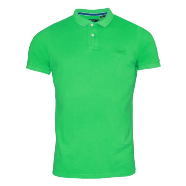 Superdry Vintage Destroyed Polo Kelly Gr