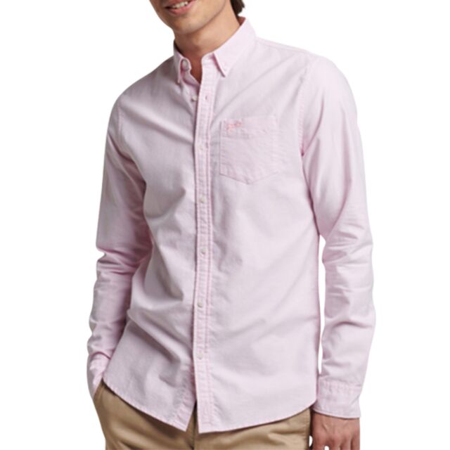 Superdry Vintage Oxford Shirt City Pink