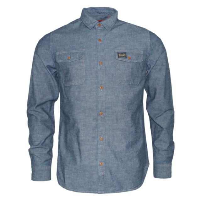 Superdry Vintage Chambray Shirt Raw