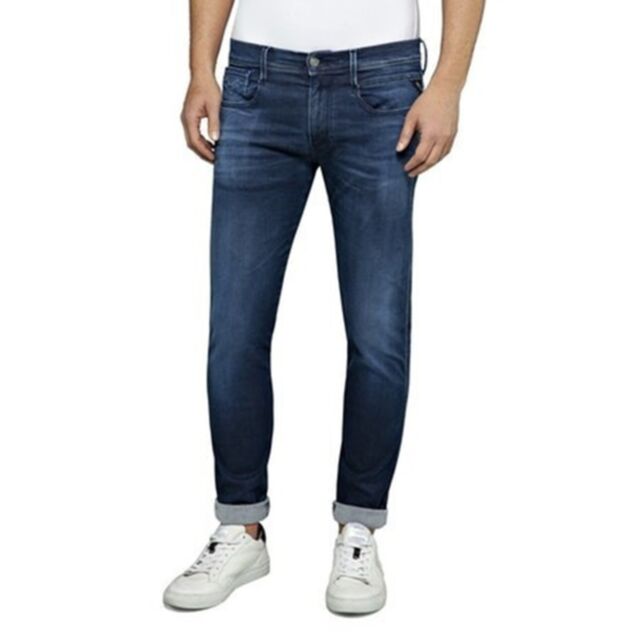 Replay Anbass Hyperflex Jean Dark Indigo