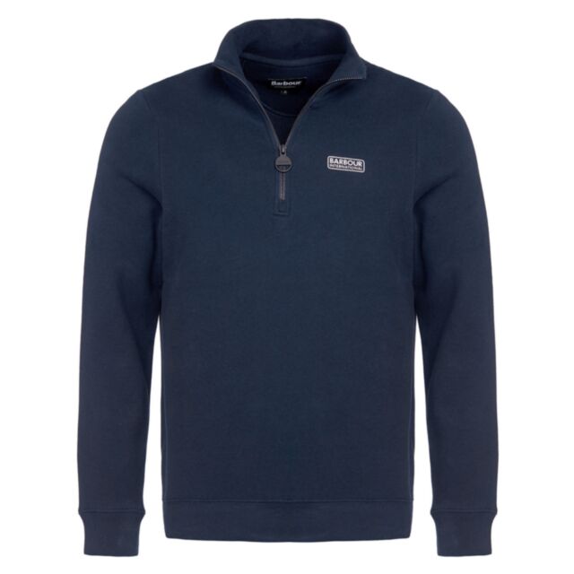 B.Intl Essential 1/2 Zip Sweater In Navy