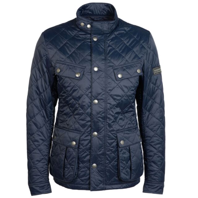 B.Intl Tourer Ariel Quilted Jacket Navy