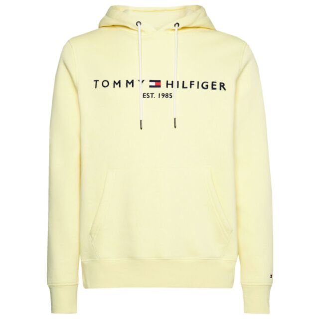 Tommy Hilfiger Logo Hood Yellow Mist
