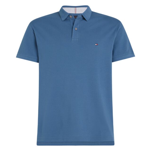 Tommy Hilfiger 1985 Reg Polo Blue Coast