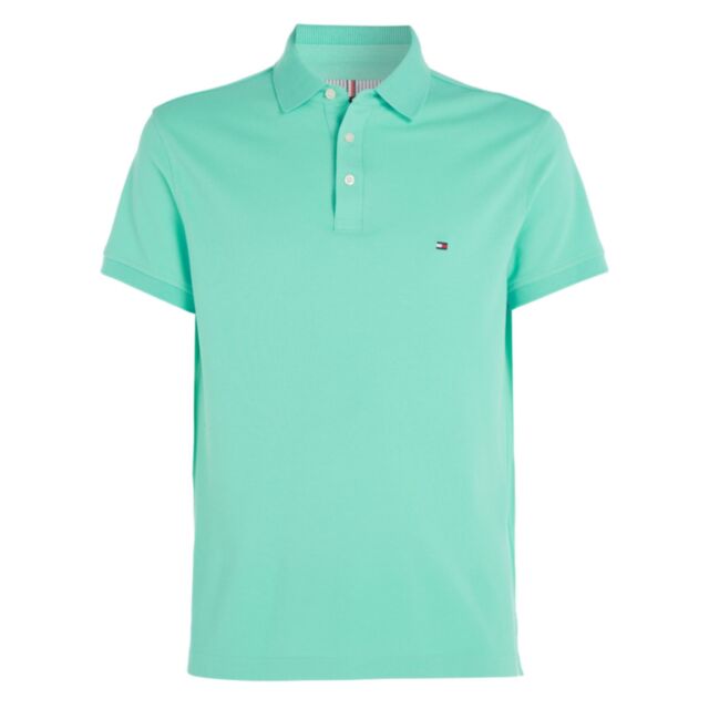 Tommy Hilfiger 1985 Slim Polo Jade Green