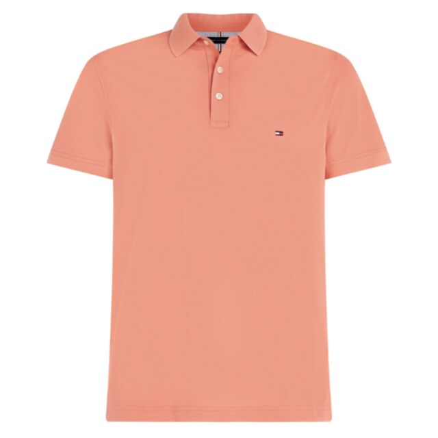 Tommy Hilfiger 1985 Slim Polo Peach Dusk