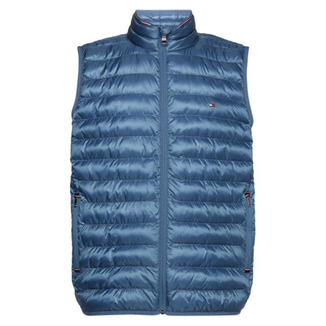 Tommy Hilfiger Packable Gilet Blue Coast