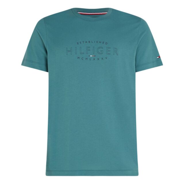 Tommy Hilfiger Curve Logo Tee Frosted Gr