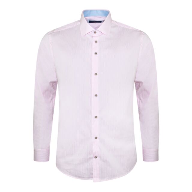 Pope Striped Shirt In Pink