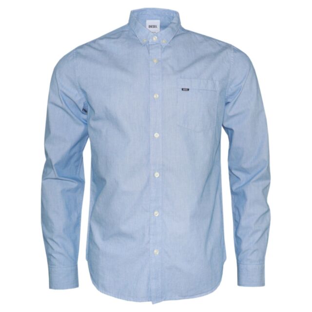 Diesel Jenson LS Shirt Blue