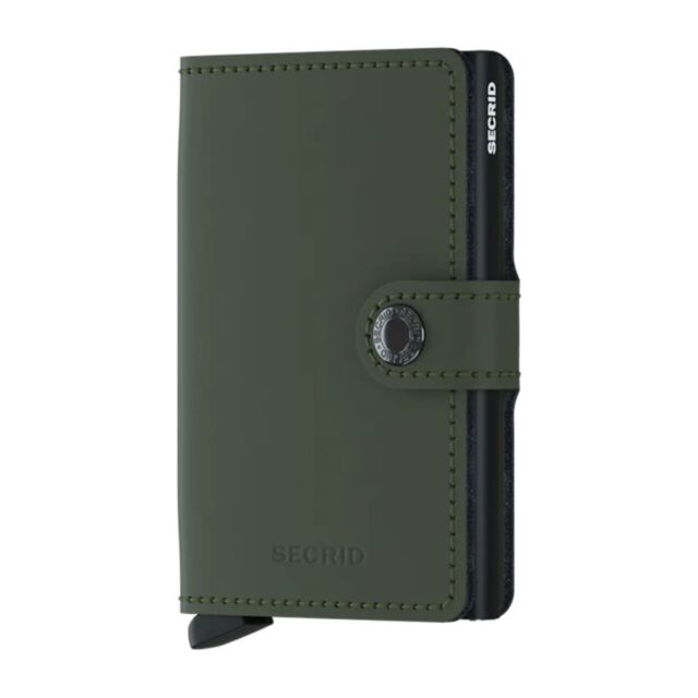 Secrid Wallet Matte Green Black