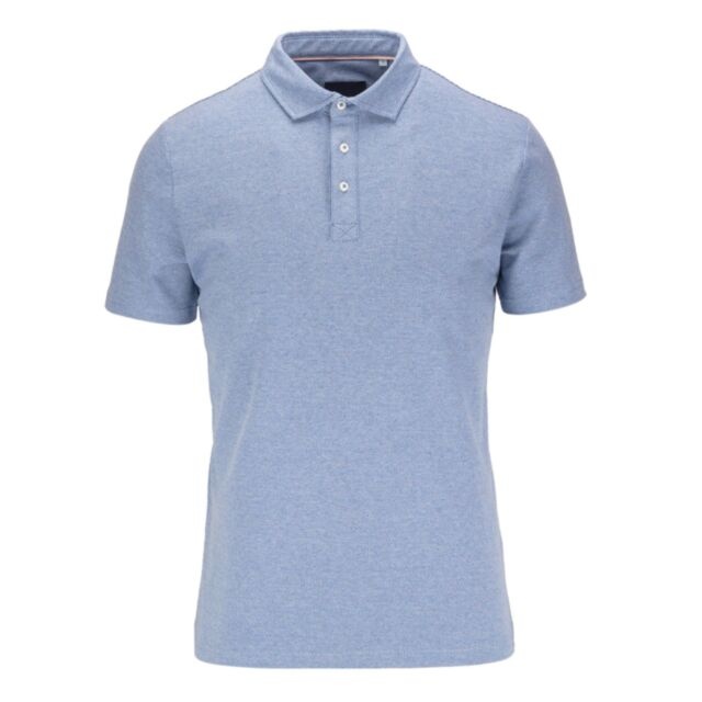Guide London Stretch Jersey Polo Blue