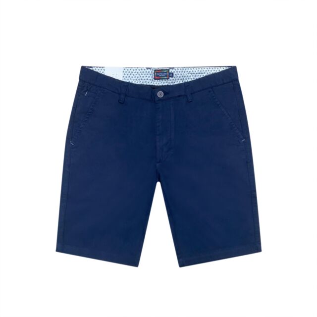 Salt & Lime Slim Fit Chino Short Navy