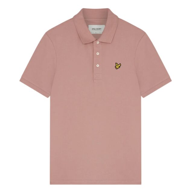 Lyle & Scott Plain Polo Shirt Hutton Pin