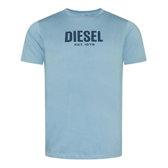 Diesel Adams T-Shirt Pebble Blue