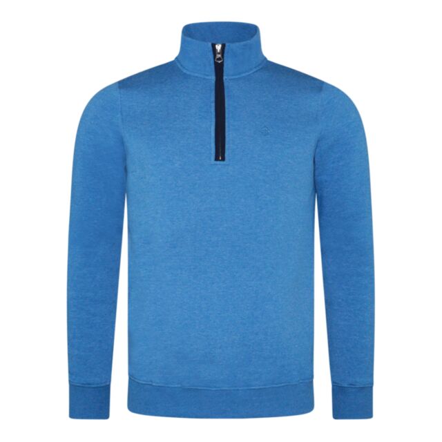 Ted Smith William Half Zip Snorkel Blue