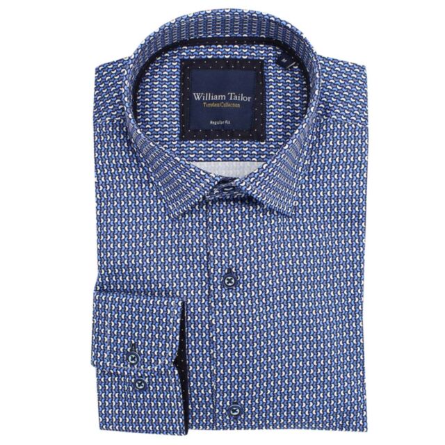 William Tailor Half Moon Printed Shirt B