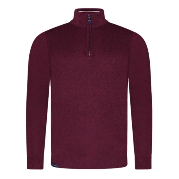 Ted Smith Stella Half Zip In Port Royal