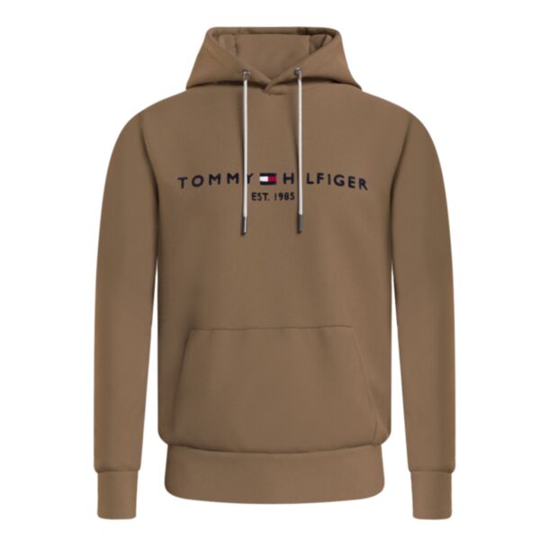 Tommy Hilfiger Logo Hoodie Countryside Khaki