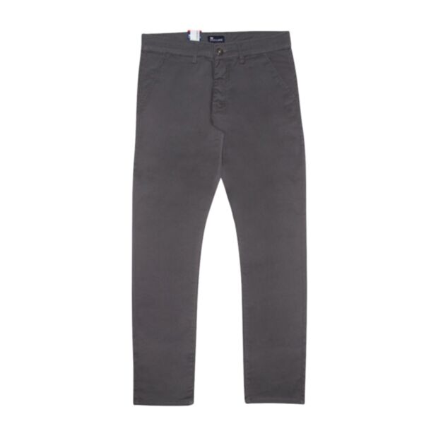 Enzo Slim Stretch Chino In Grey