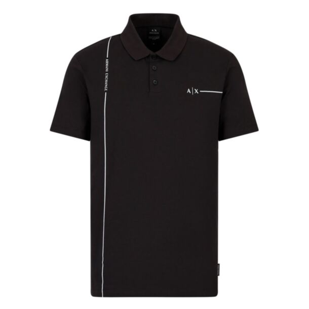 Armani Exchange Large Polo Black