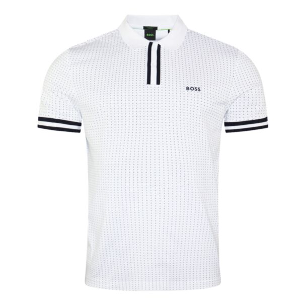 Boss Paddy 5 Polo Shirt White 