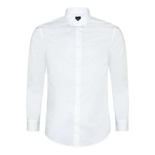 Armani Exchange Poplin Shirt White