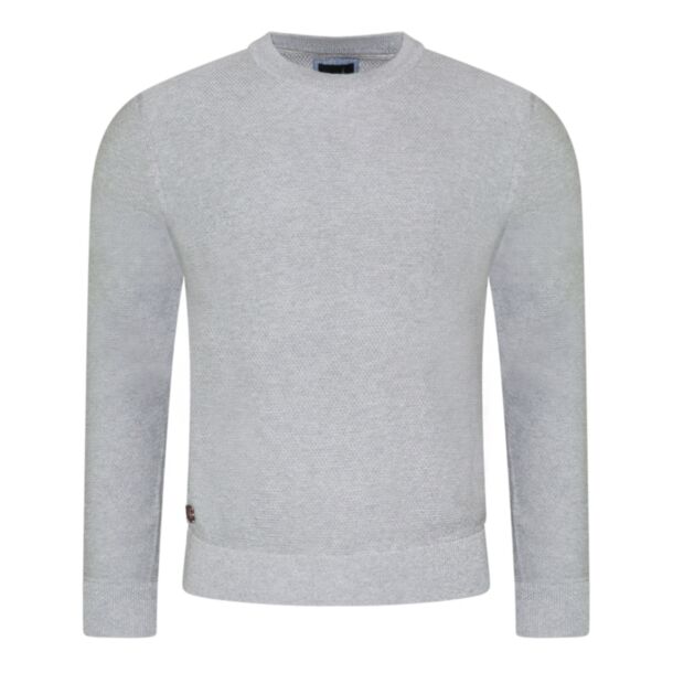 6th Sense Embassy Crew-Nk Knit Grey
