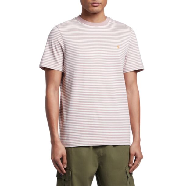 Farah Daytona SS T-Shirt Dark Pink