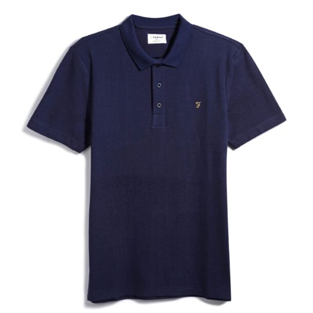 Farah Forster SS Polo Indigo