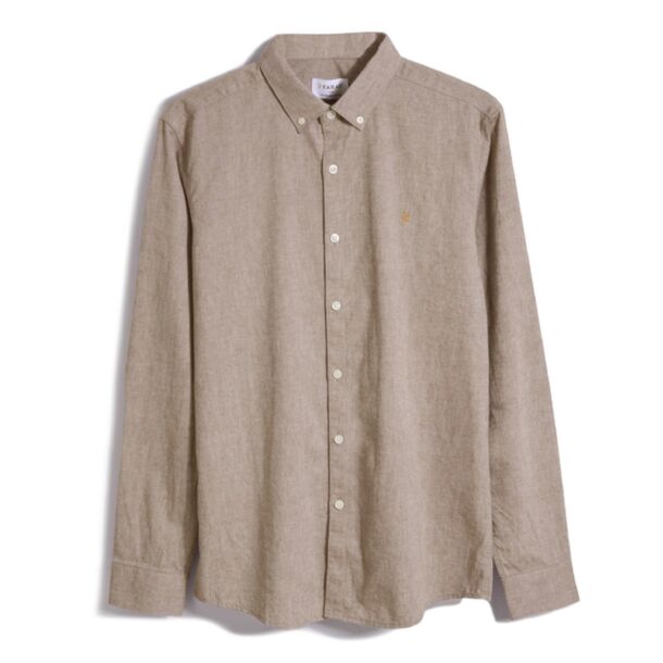 Farah Steen LS BD Shirt Golden Brown