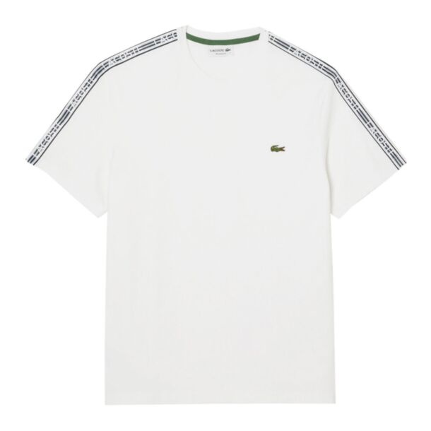 White Lacoste T shirt 