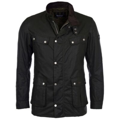 Barbour Tourer Duke Wax Jacket Sage