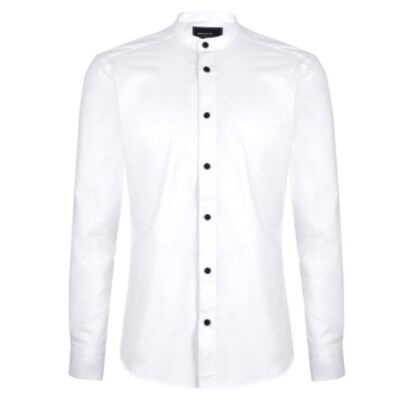 Remus Uomo Rome G-Dad Collar Shirt White
