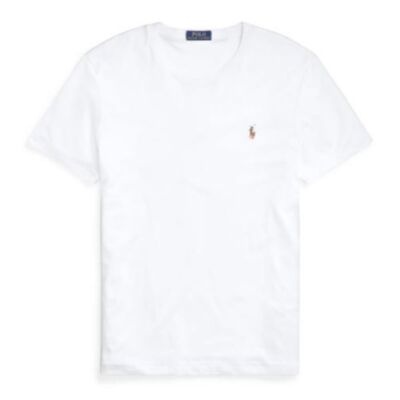 Ralph Lauren Pima SS T-Shirt In White