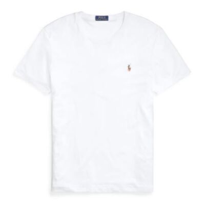 Ralph Lauren Pima SS T-Shirt In White