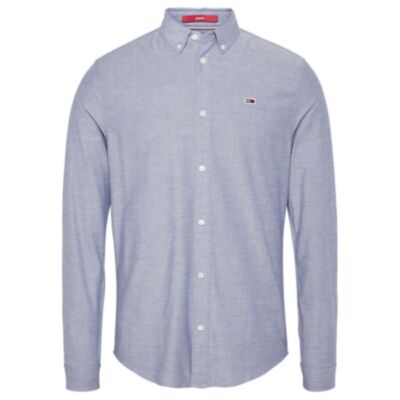 Tommy Jeans Slim Oxford Shirt Navy