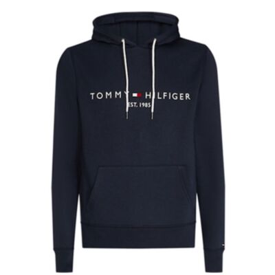 Tommy Hilfiger Navy Core Logo Hoodie